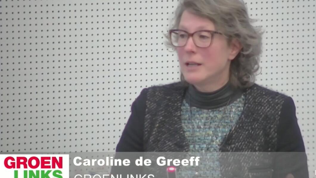 Caroline de Greeff tijden beschouwingen begroting 2025